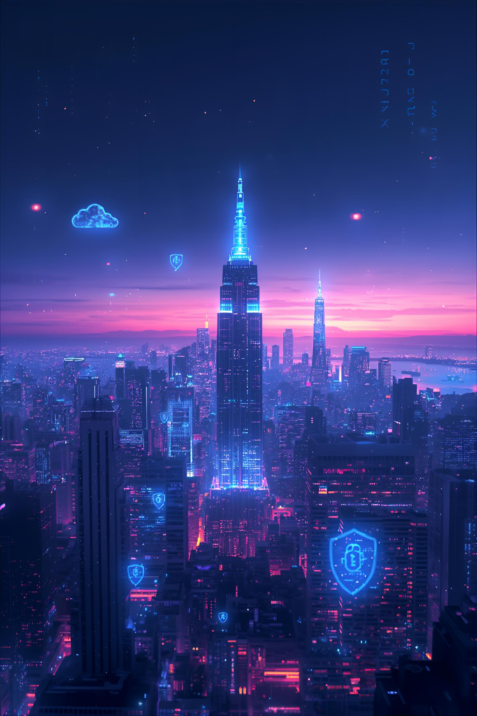 Top information technology trends dominating 2026 illustrated with AI, cloud computing, and cybersecurity